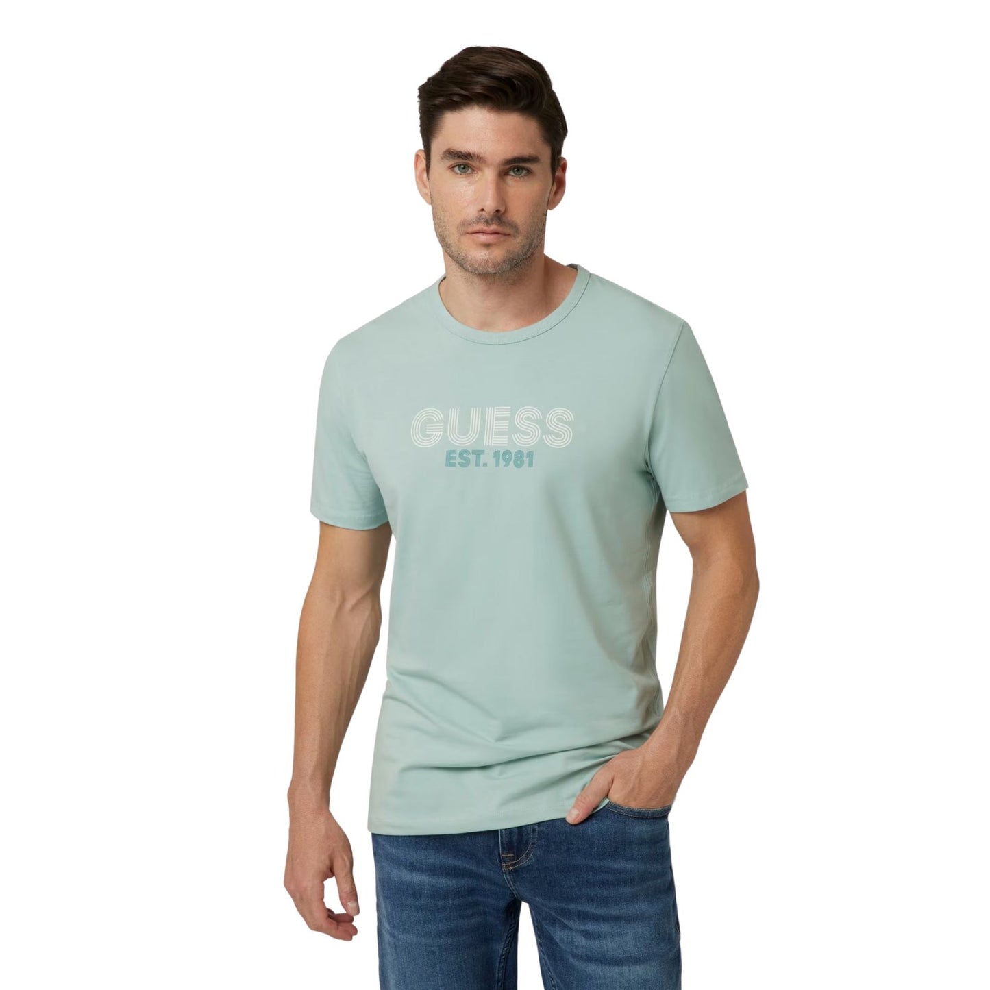 FRONT LOGO STRETCH TEE - M4YI30J1314