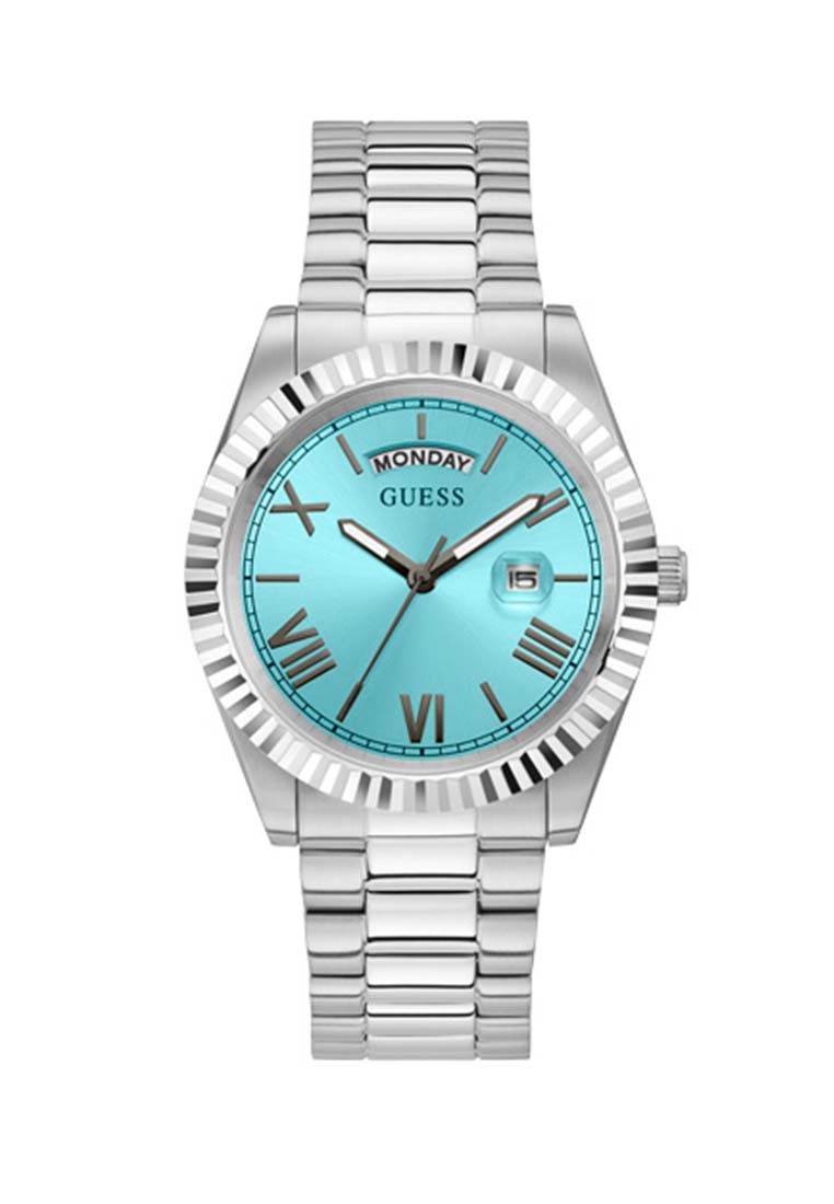 Guess Gents Watch Silver CONNOISSEUR - GW0265G11