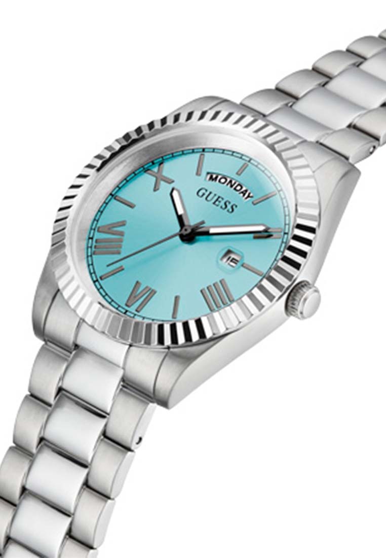 Guess Gents Watch Silver CONNOISSEUR - GW0265G11
