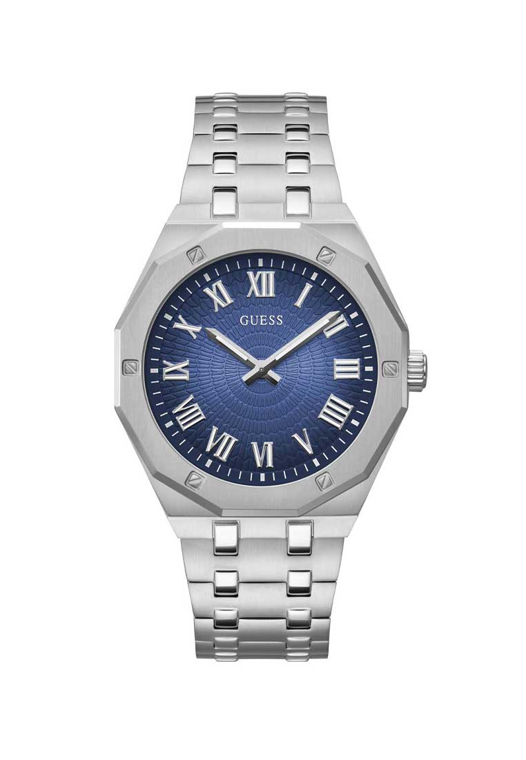 GUESS Gents Watch ASSET Silver Tone - GW0575G4