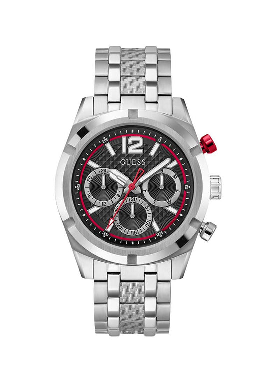 GUESS Gents Watch RESISTANCE  Silver Tone - GW0714G1