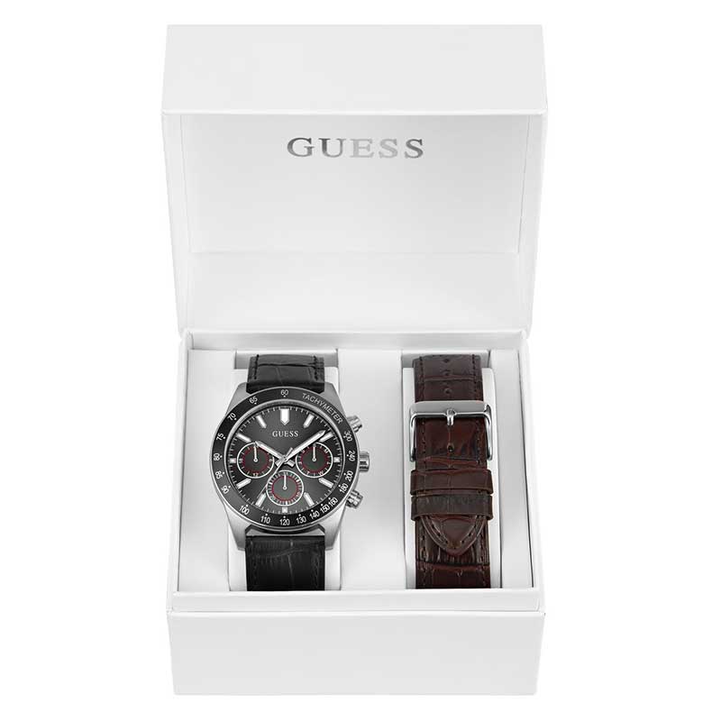 GUESS Gents Watch ALTITUDE Interchangeable Straps - GW0722G1
