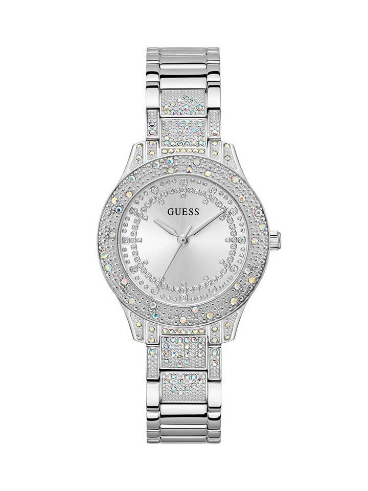 GUESS Ladies Watch SHOOTING STAR SILVER TONE - GW0746L1