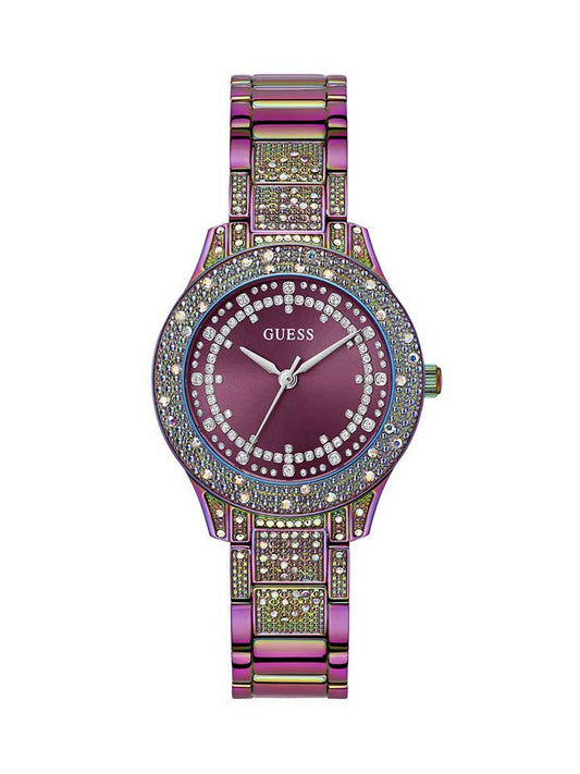 GUESS Ladies Watch SHOOTING STAR PURPLE - GW0746L3