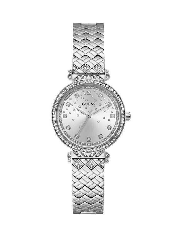 GUESS Ladies Watch ENCHANTMENT SILVER TONE - GW0763L1