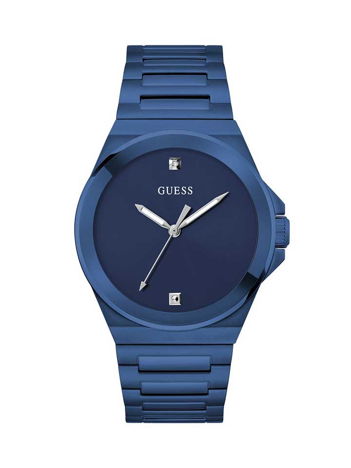 GUESS Gents Watch VINYL BLUE - GW0833G1
