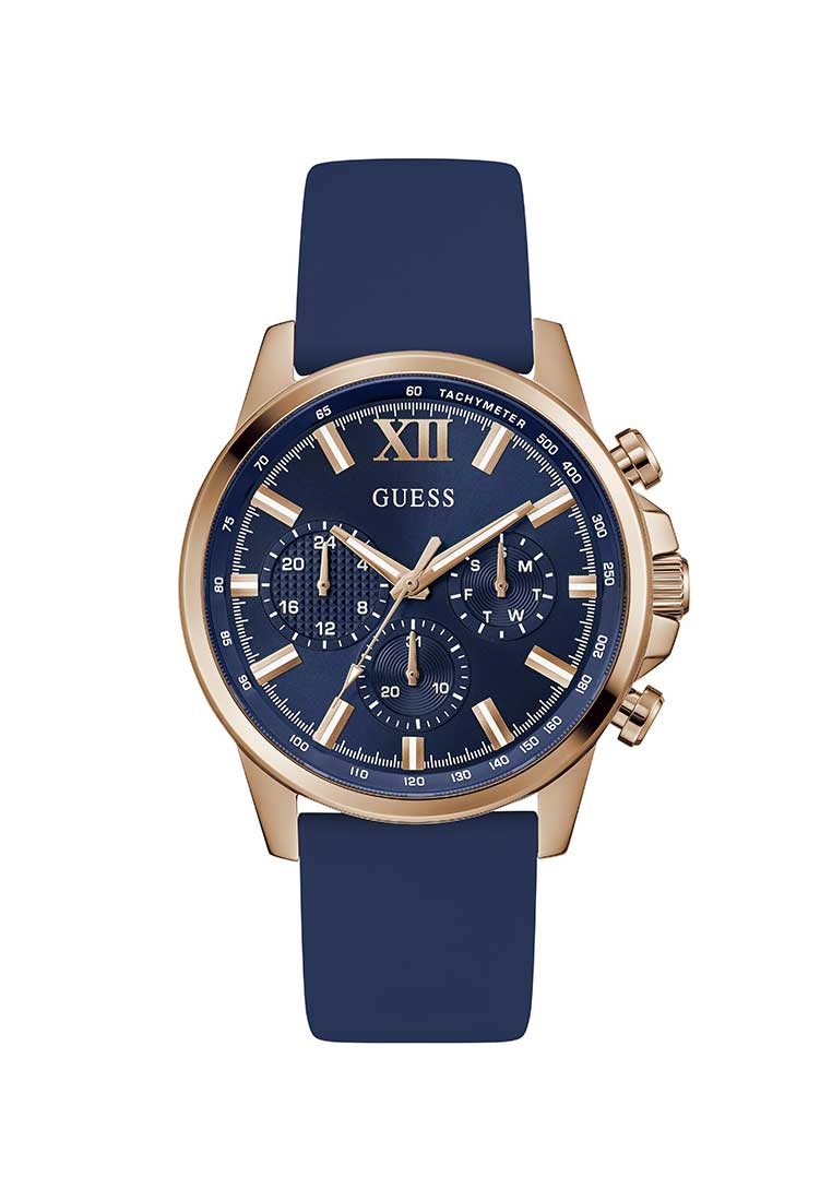 GUESS Gents Watch WALKER BLUE - GW0913G1