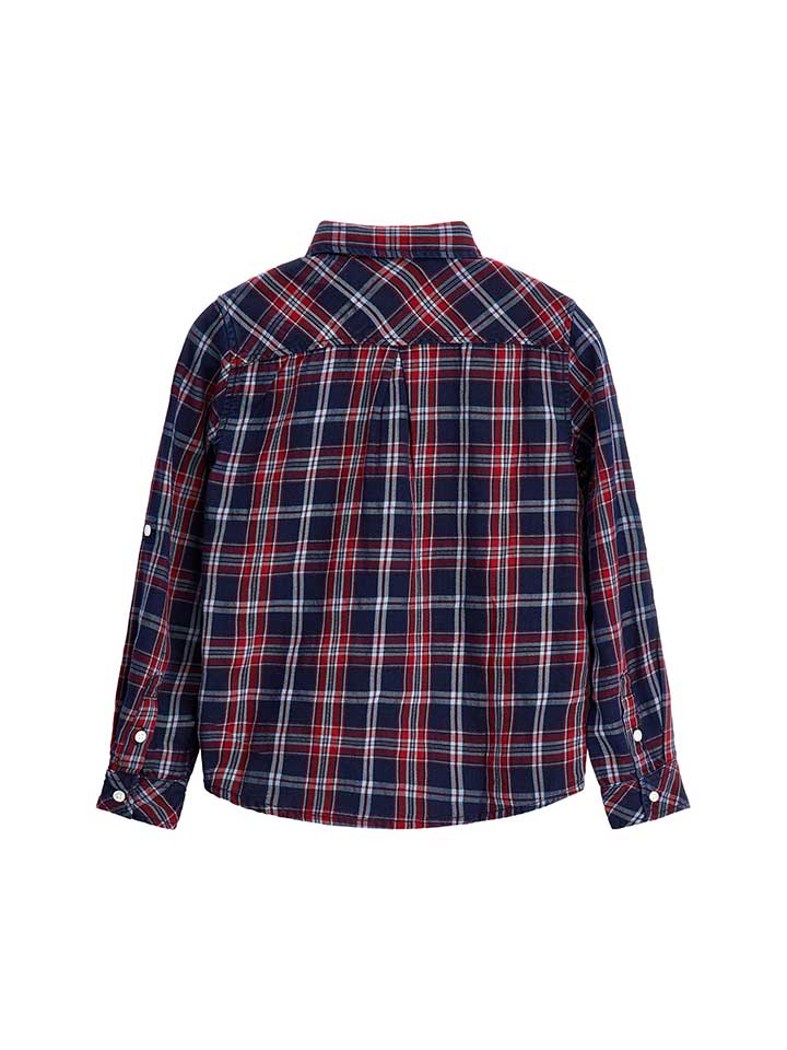 GUESS KIDS - LS SHIRT INDIGO YD TWILL - L3BH01D52G1