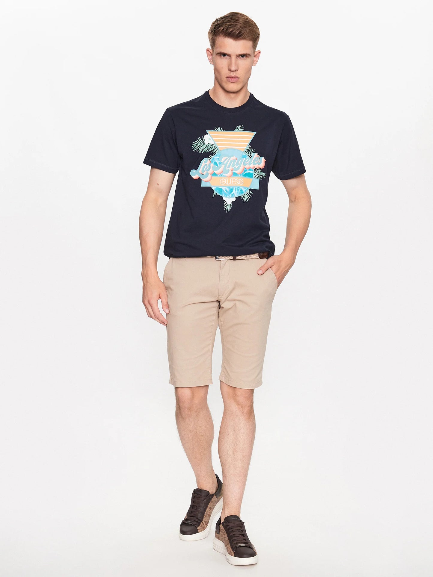 SS CN CALIFORNIA FLOWER TEE - M3YI67I3Z14