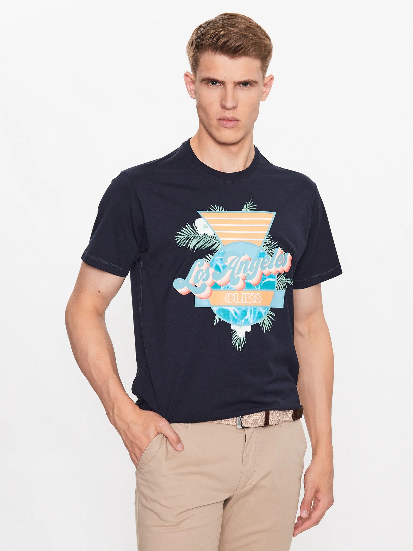 SS CN CALIFORNIA FLOWER TEE - M3YI67I3Z14