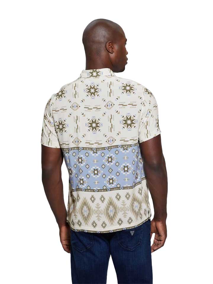 ECO RAYON SOUTHWEST SHIRT - M4BH65WD4Z2
