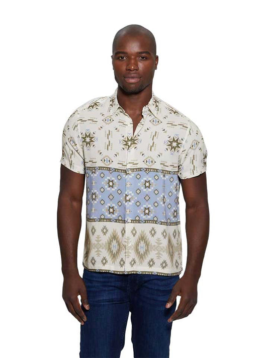 ECO RAYON SOUTHWEST SHIRT - M4BH65WD4Z2