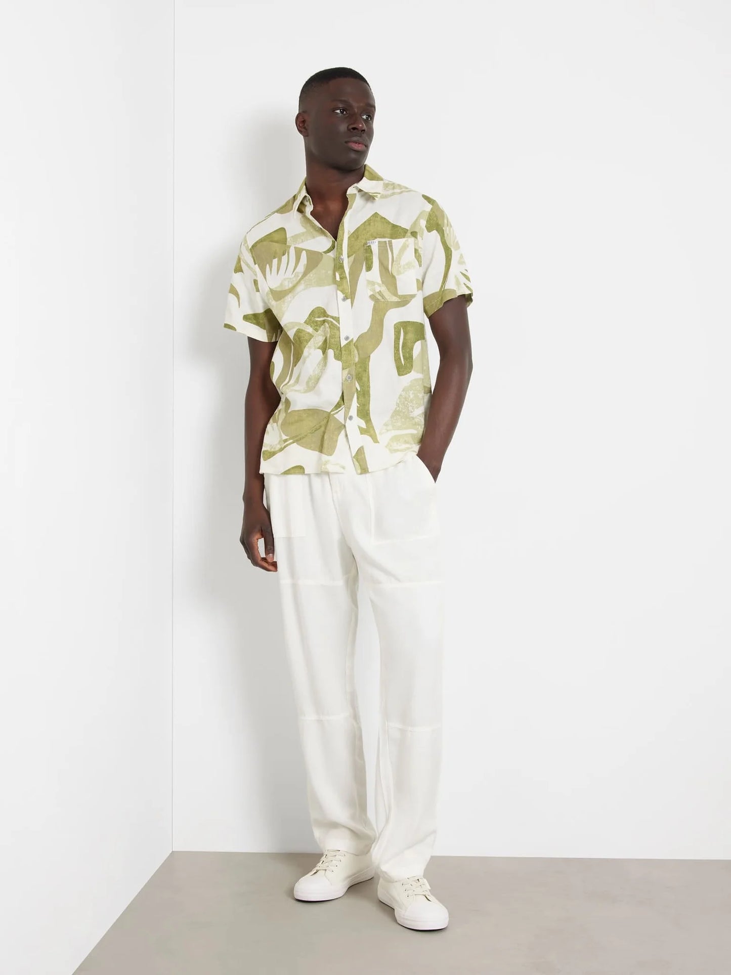 COLLIN INSIDE PRINTED SHIRT - M4GH39WG3L0