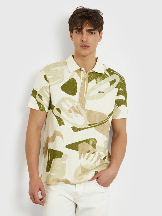 SLUB AOP POLO - M4GP03KC601