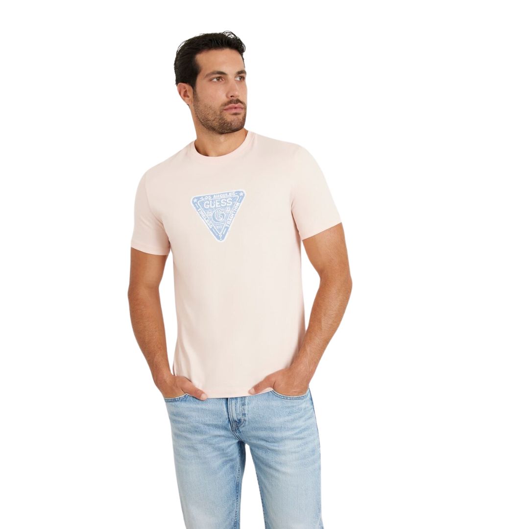 TRIANGLE LOGO STRETCH TEE - M4YI35J1314