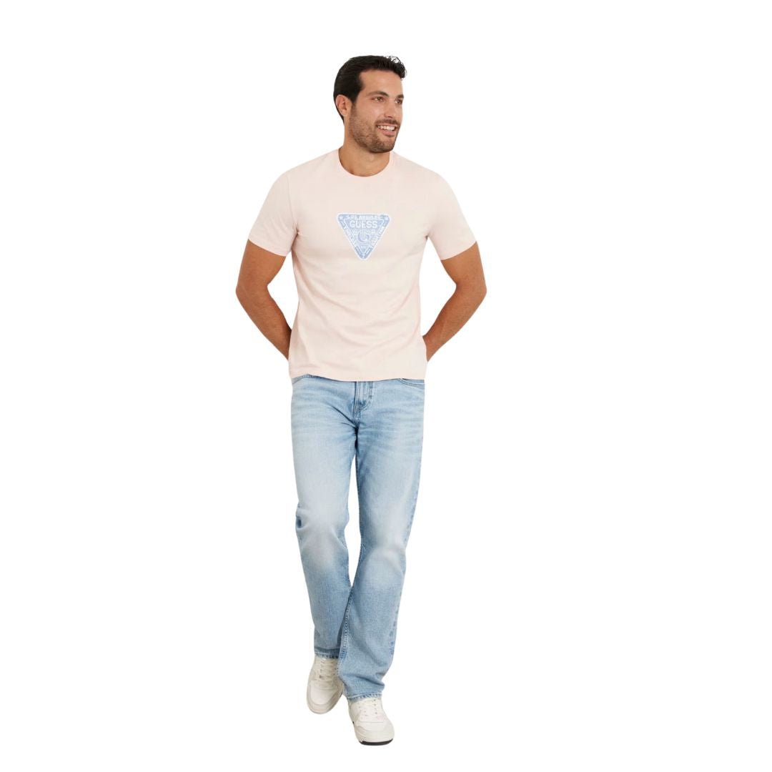 TRIANGLE LOGO STRETCH TEE - M4YI35J1314