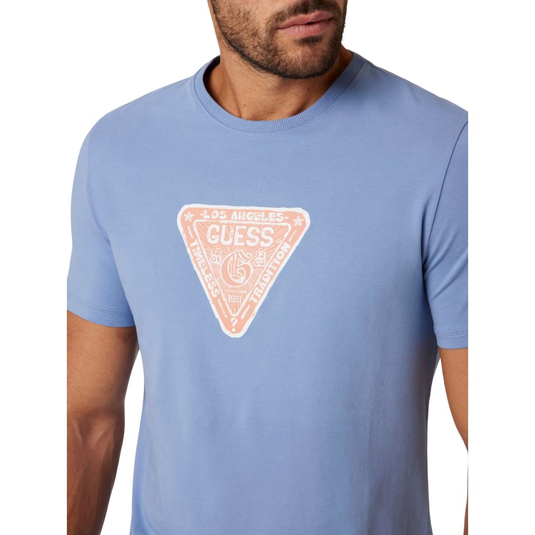 TRIANGLE LOGO STRETCH TEE - M4YI35J1314