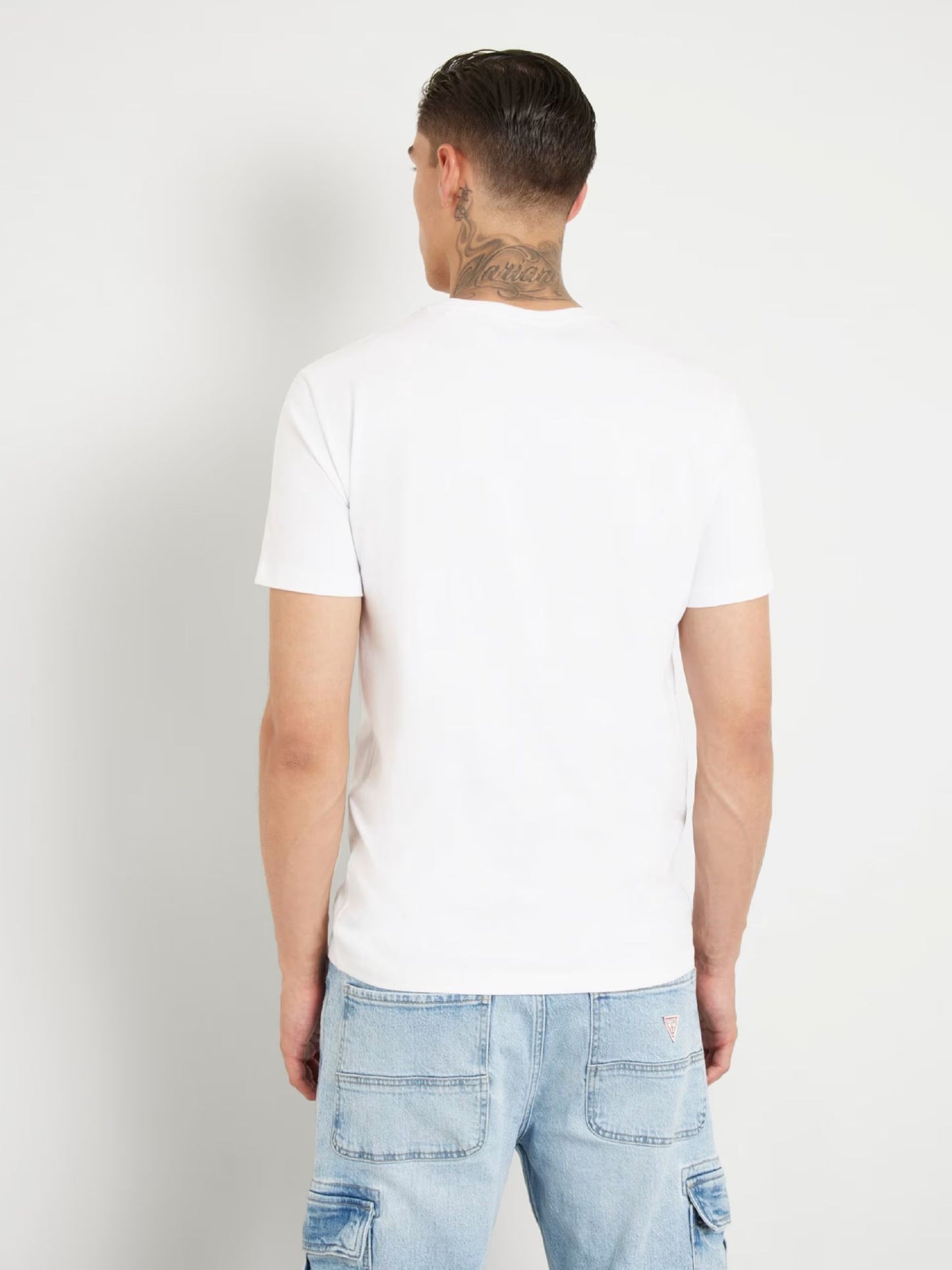 IRIDESCENT FRONT LOGO TEE - M4YI38J1314