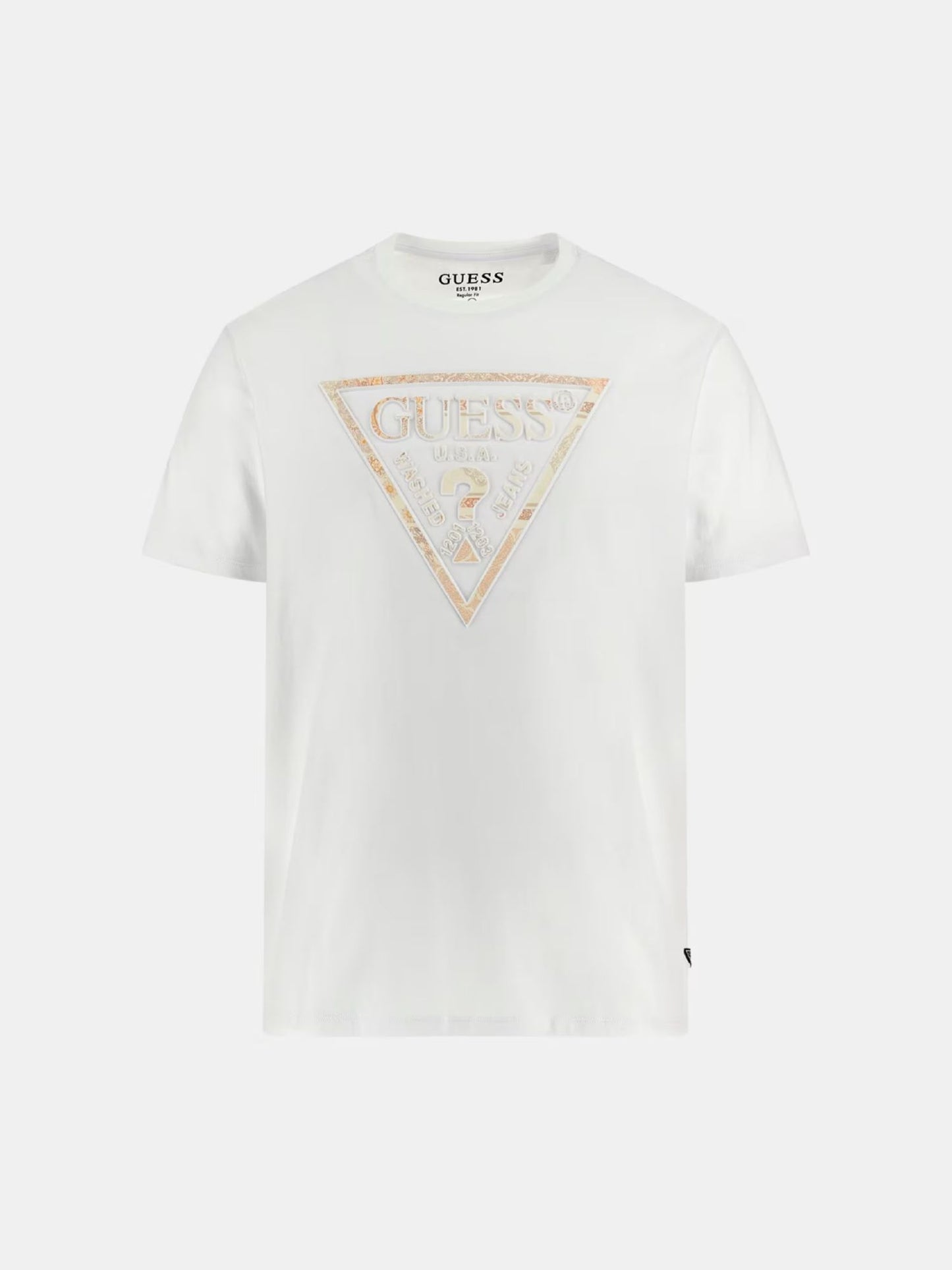 PATCHWORK EMBO LOGO TEE - M4YI86K9RM1