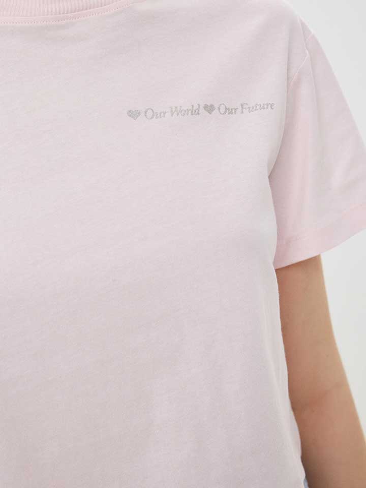 BIO GLITTER TEE - W3RI00JA914
