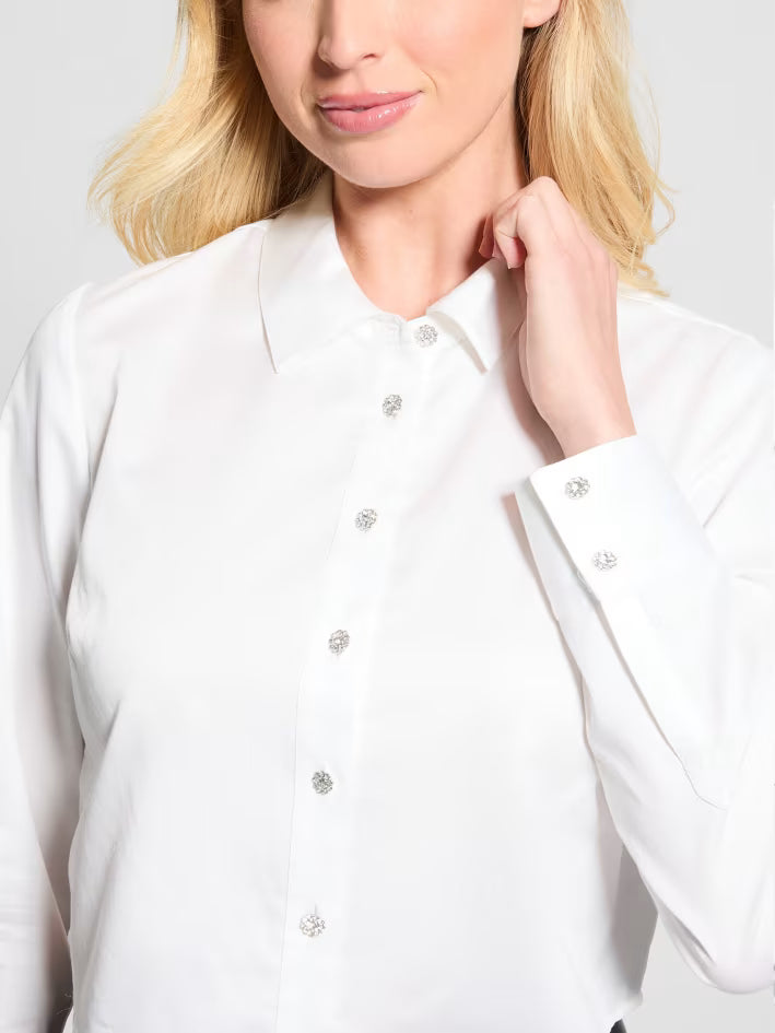 SAMI CROPPED BUTTON UP - W4RH22WAF10