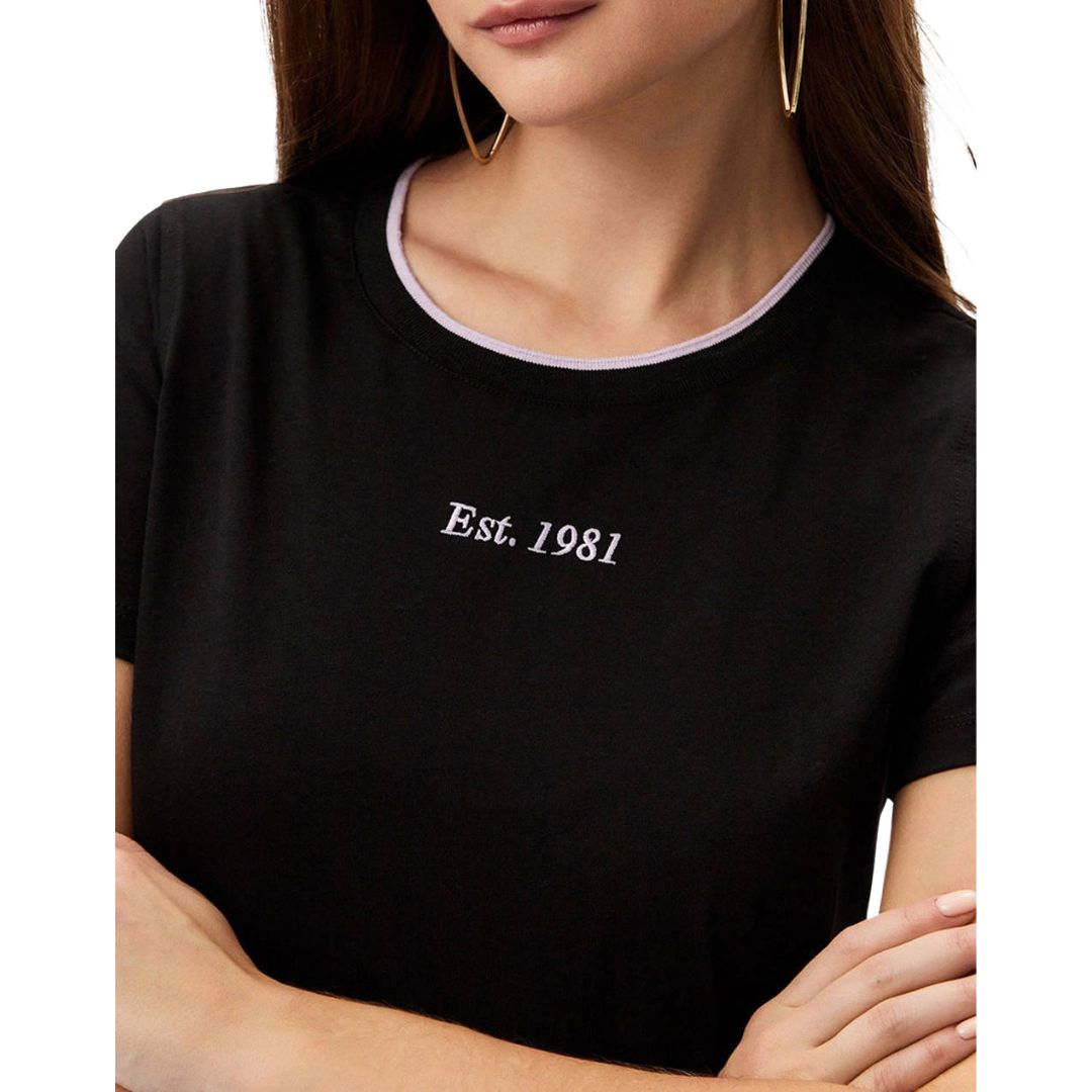 GUESS TWEED TEE - W4YI27I3Z14