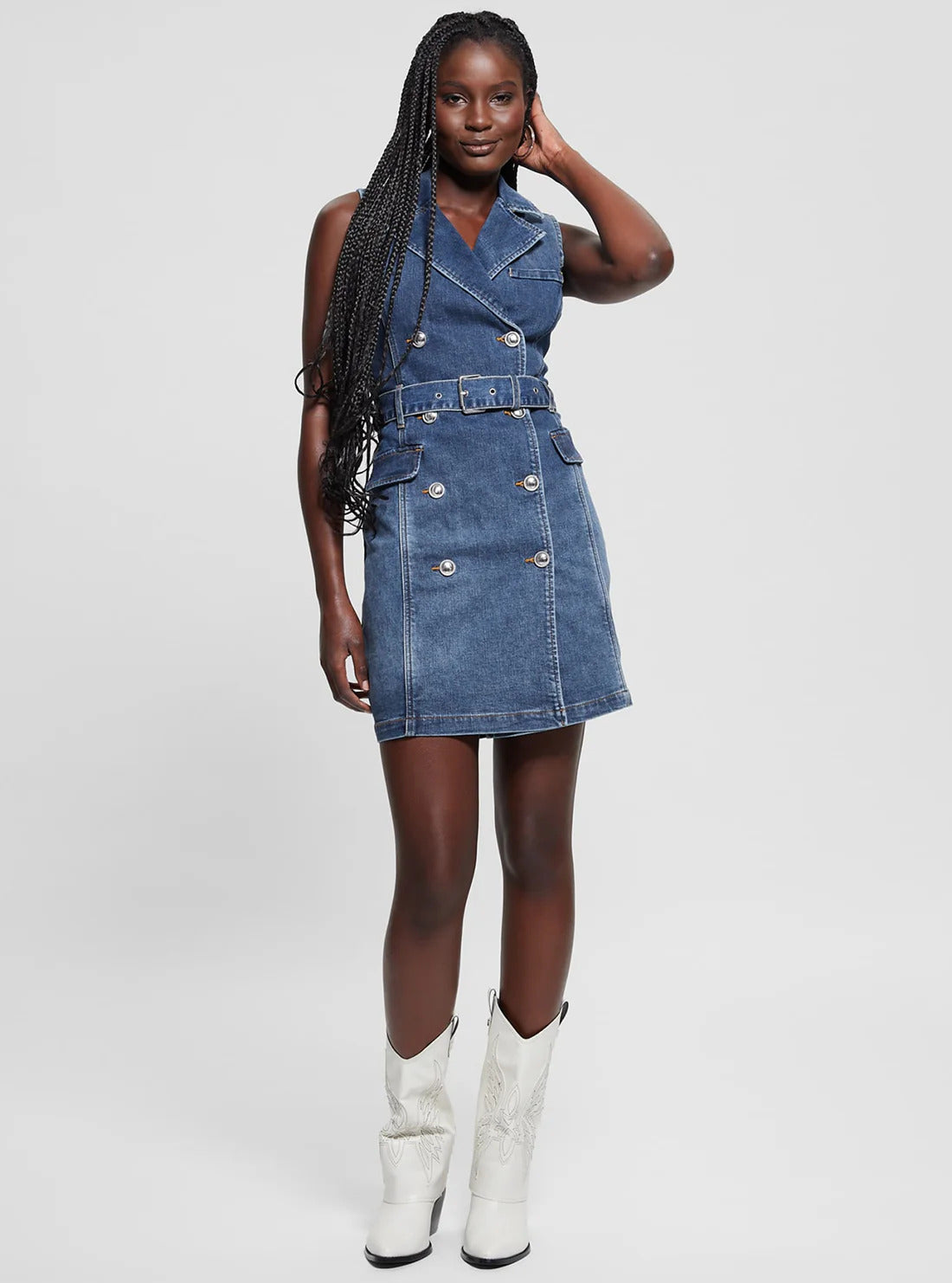 ANELA TRENCH MINI DRESS - W4YK92D55M0