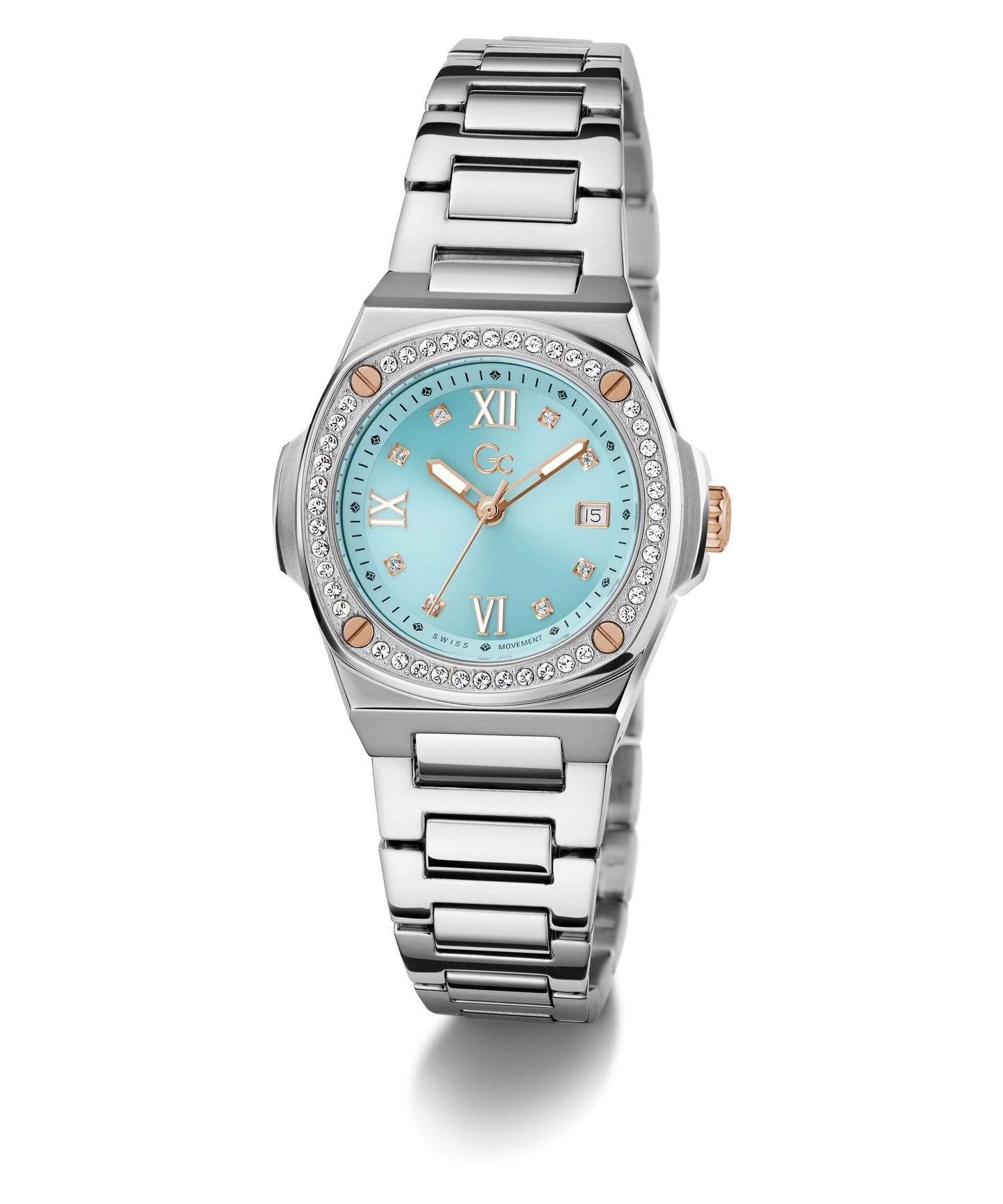 Gc Coussin Shape Mini Ladies Watch - Z12009L7MF