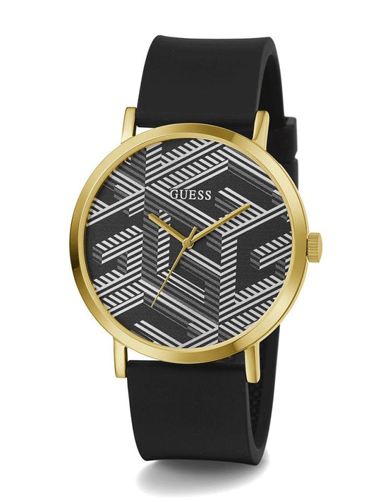 Guess Gents Watch G BOSSED Black Gold - GW0625G2