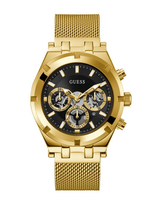 Guess Gents Watch CONTINENTAL Gold - GW0582G2