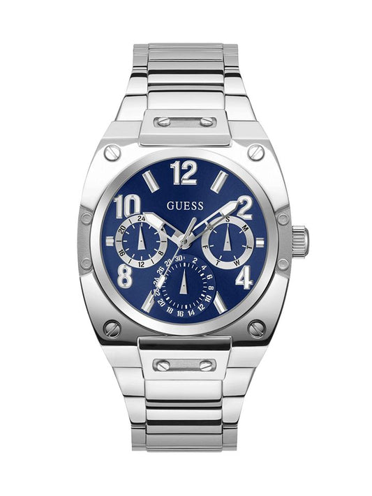 Guess Gents Watch PRODIGY Silver Blue - GW0624G1