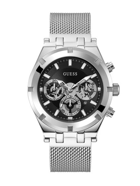 Guess Gents Watch CONTINENTAL Silver - GW0582G1