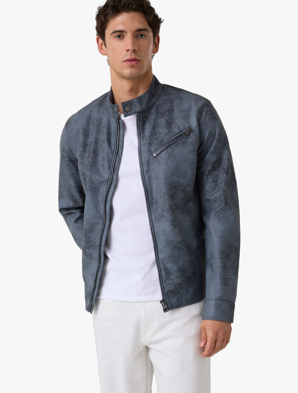 PU LEATHER BIKER