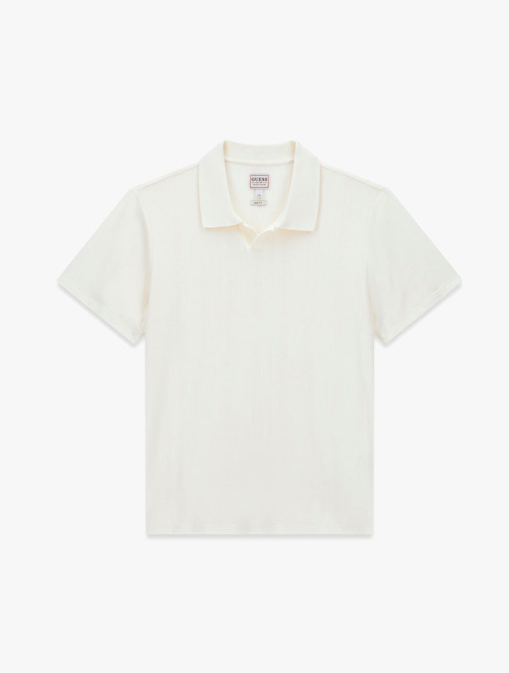 ANDRO RIB KNIT SHORT SLEEVE JOHHNY COLLA