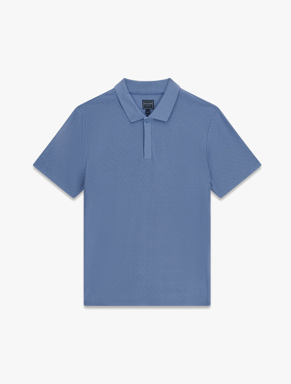 DIAGONAL INTERLOCK SHORT SLEEVE POLO