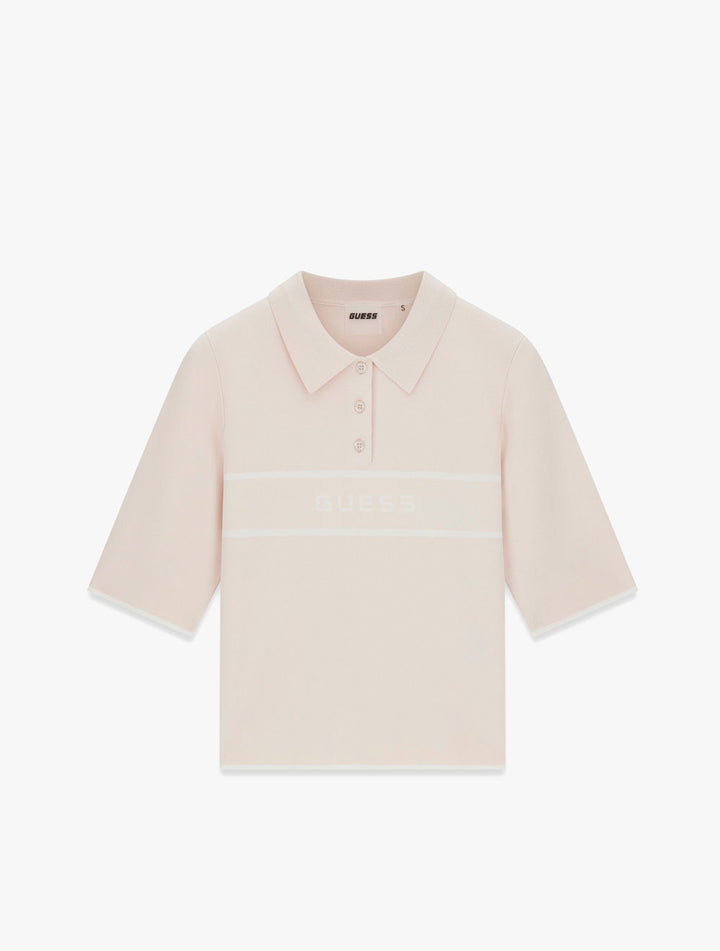 MEISHORT SLEEVEA POLO SHORT SLEEVE SWEATER