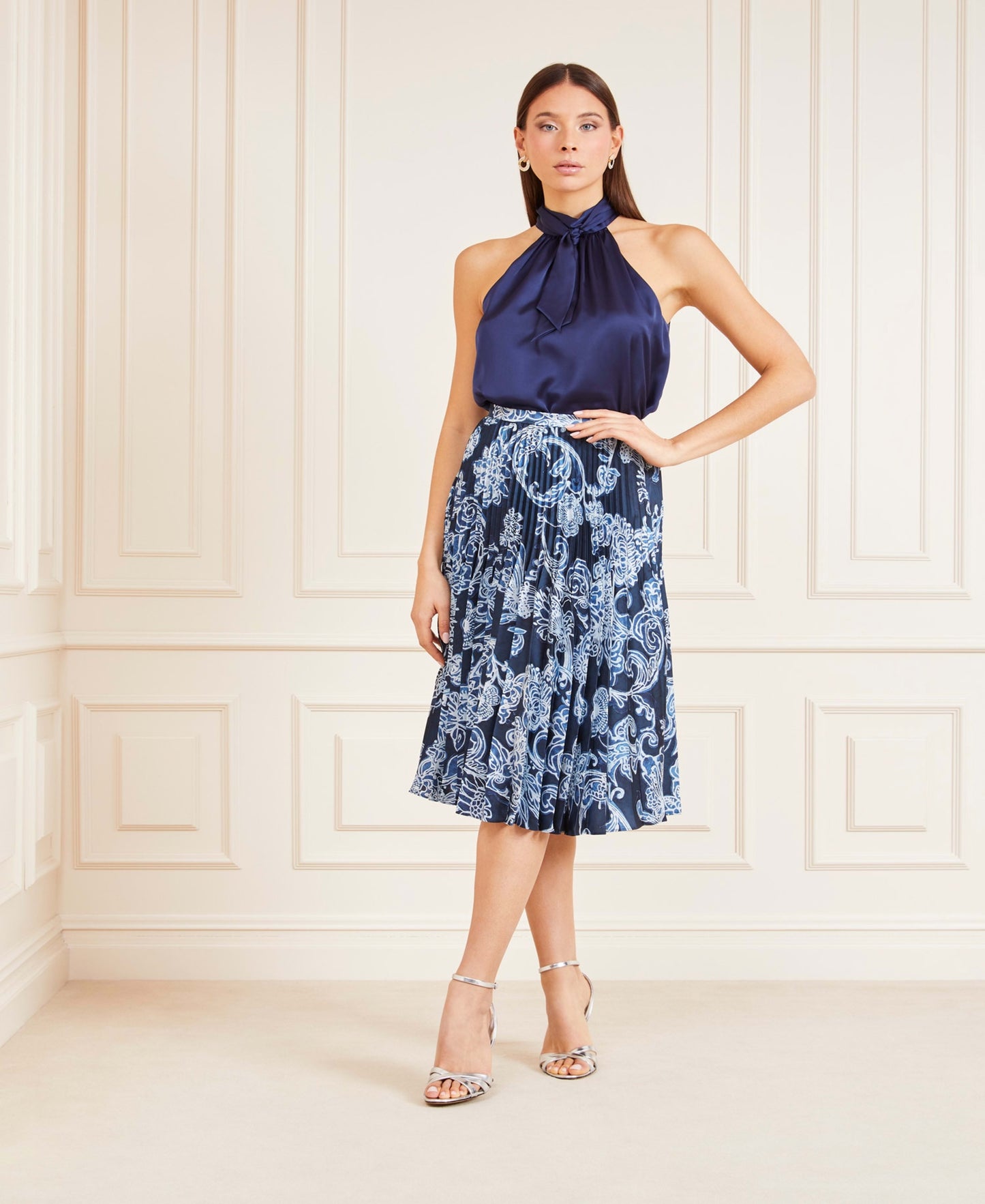 MARCIANO - NEW GISELLE PLEATED SKIRT (D24) - 4RGD247014A