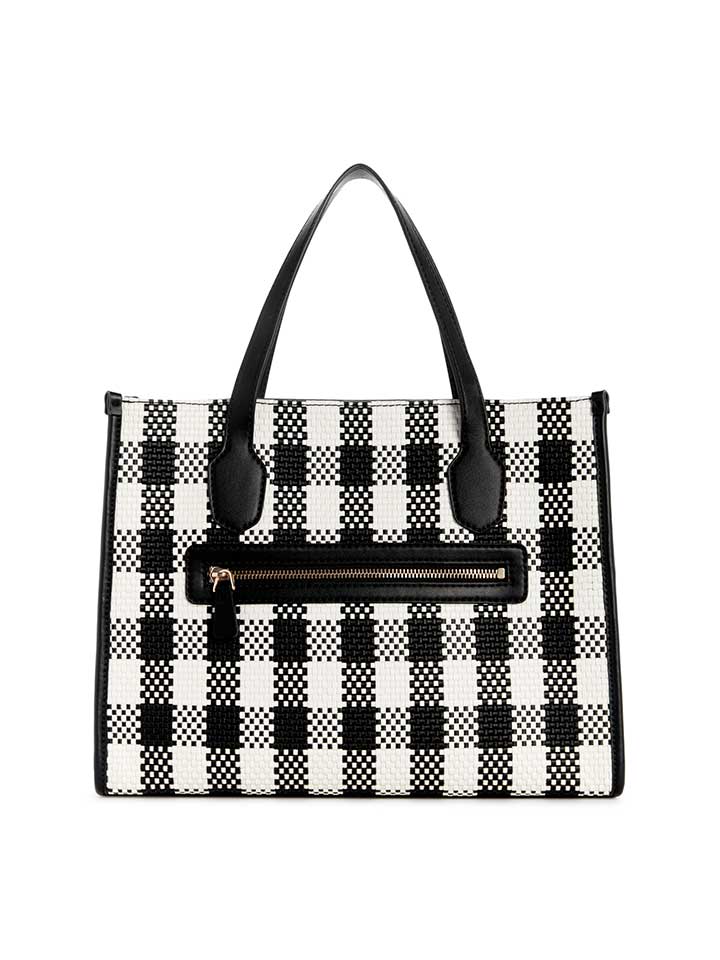 SILVANA 2 COMPARTMENT TOTE - TAS GUESS ORIGINAL WANITA