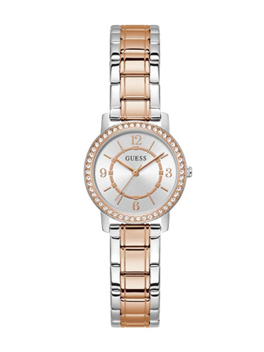 Guess Ladies Watch MELODY Silver/Rose Gold - GW0468L5