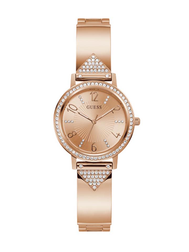 Guess Ladies Watch Rose Gold TRI LUXE - GW0474L3