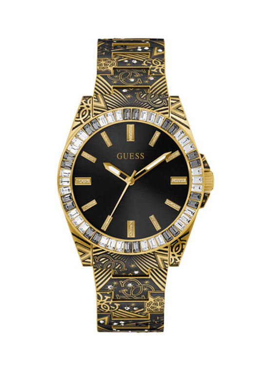 Guess Gents Watch Gold THRONE - GW0496G2
