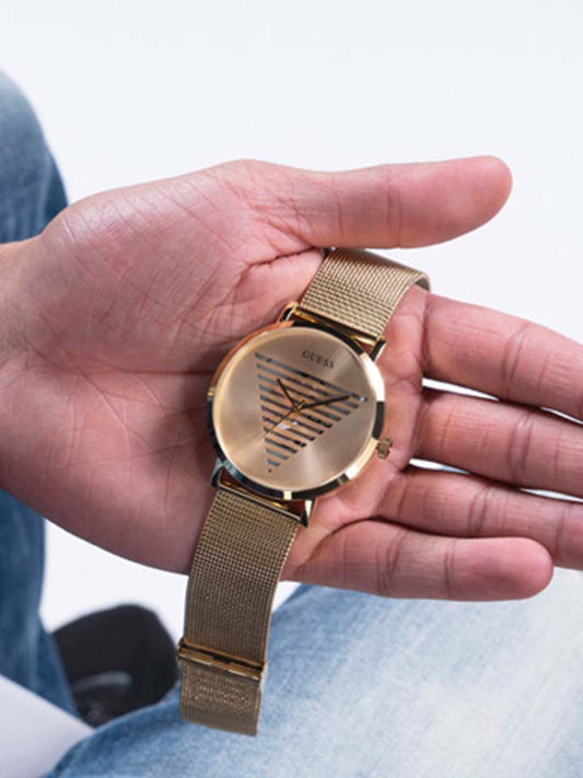 Guess Gents Watch Gold IDOL - GW0502G1