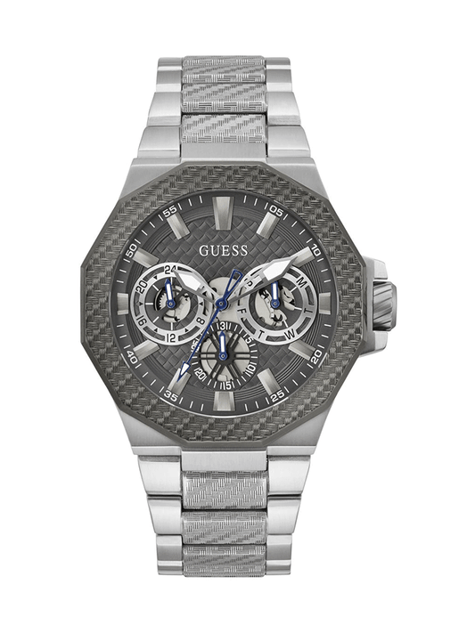 Guess Gents Watch INDY Silver 2 Tone - GW0636G1