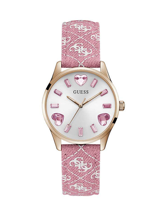 GUESS Ladies Watch CANDY HEARTS  Pink - GW0654L2