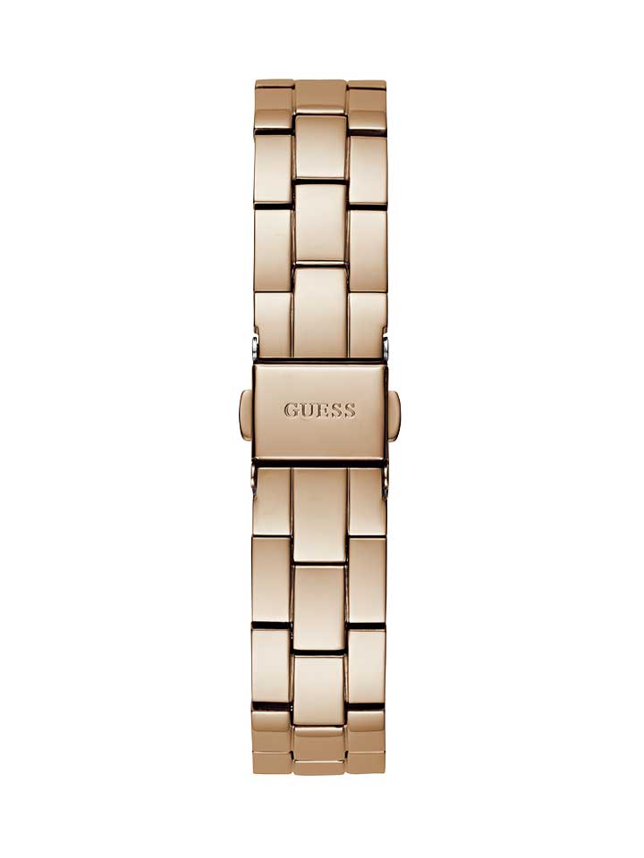 GUESS Ladies Watch THREE OF HEARTS  Rose Gold Tone - GW0657L3