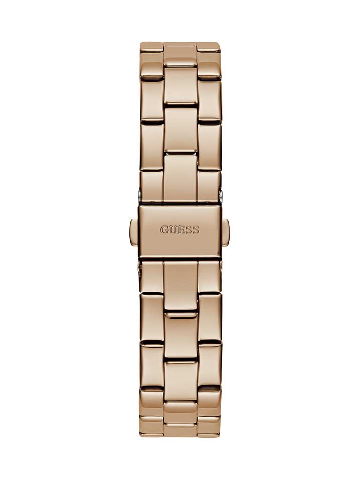 GUESS Ladies Watch TRI PLAQUE  Rose Gold Tone - GW0675L3