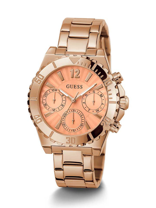 GUESS Ladies Watch PHOEBE  Rose Gold Tone - GW0696L3