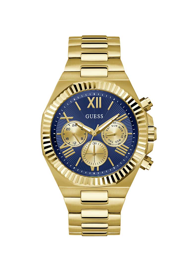 GUESS Gents Watch EQUITY GOLD TONE - GW0703G6