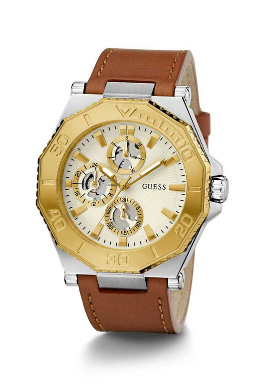 GUESS Gents Watch PRIME  Brown - GW0704G1