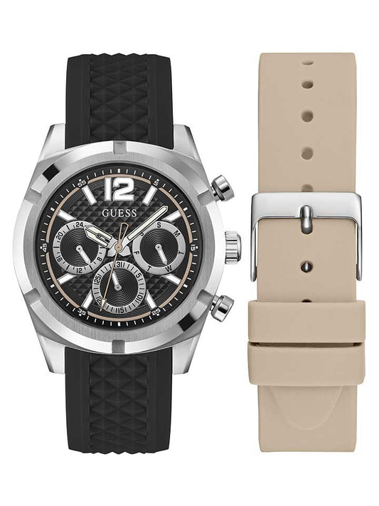 GUESS Gents Watch RESISTANCE  Interchangeable Straps - GW0719G1